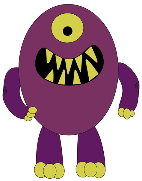 Scary Monster Clipart | Free download on ClipArtMag