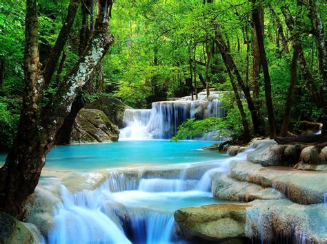 Scenic Waterfall Wallpapers - Top Free Scenic Waterfall Backgrounds ...