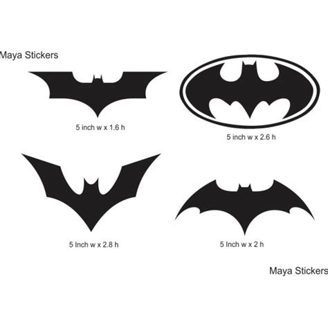 Batman vinyl sticker and decals for cars, bikes, laptop