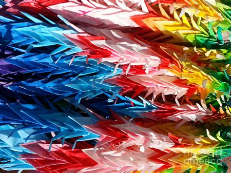 Rainbow Origami Photograph by Katelyn Robbins - Fine Art America