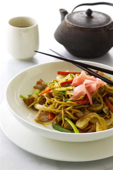 Pork Yakisoba (Japanese Fried Noodles) - Savor the Best