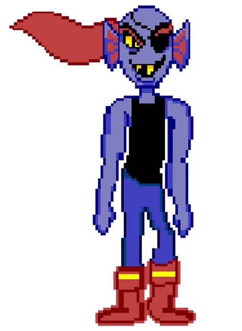 Undyne Sprite! by kirbypupppets on DeviantArt