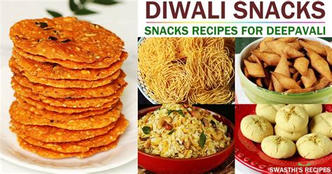 Diwali Snacks Recipes | 100 Diwali Special Recipes By Swasthi's