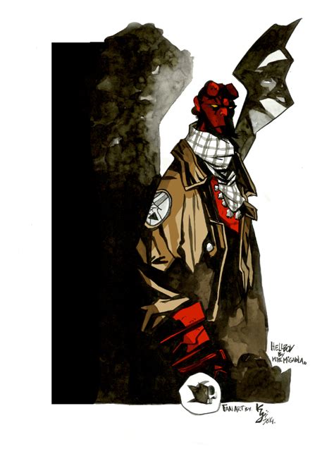 Hellboy fan art. on Behance