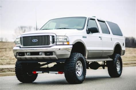 Sell used 2002 FORD EXCURSION LIMITED 7.3 4x4 86K MILES LIFTED BIG ...