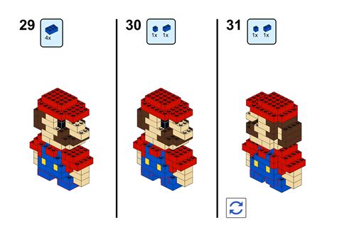 Lego® Custom Instructions Mario 3D