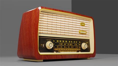 3D model Vintage Radio - TurboSquid 1722103