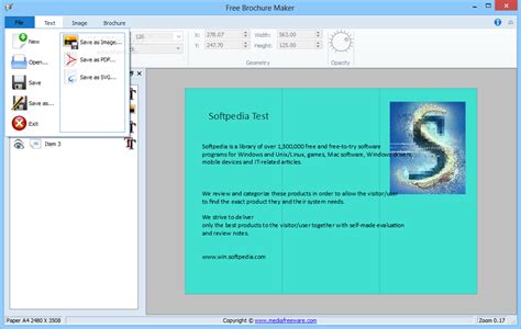 Free Brochure Maker 1.0.0.0 - Download, Review, Screenshots