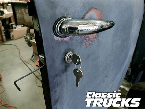 Ford F-1 Door Hinges & Latches Install - Classic Trucks - Hot Rod Network