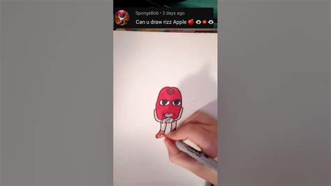 Drawing Rizz Apple | 35 - YouTube