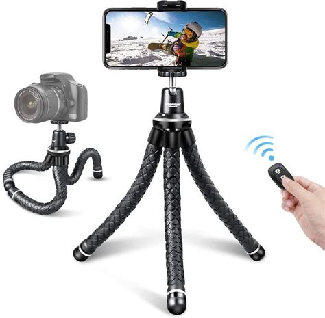 Flexible Cell Phone Tripod with Wireless Shutter Deals