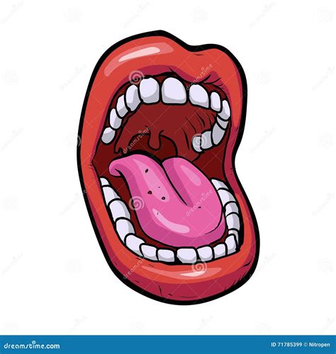 Big Mouth Cartoon. | CartoonDealer.com #71785399