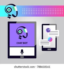 Concept Facial Avatar Chatbot Sketch Head Stock Vector (Royalty Free ...