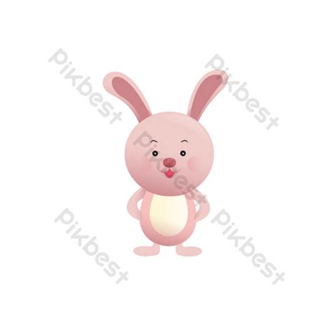 Vector cartoon zodiac rabbit element | PNG Images CDR Free Download ...