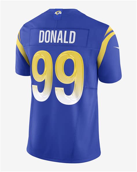 Aaron Donald Los Angeles Rams Men's Nike Dri-FIT NFL Limited Football ...