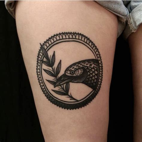 Two birds tattoo - Tattoogrid.net