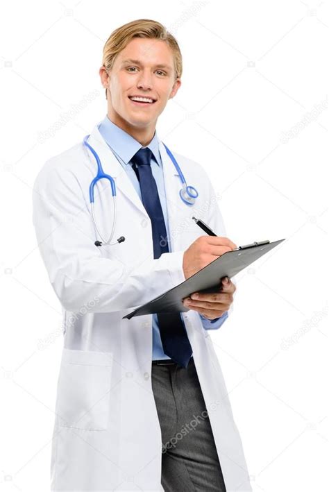 Medical Doctor isolated on white background Royalty Free Stock Images ...