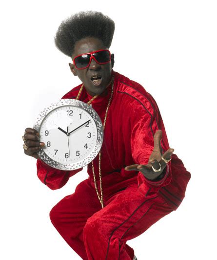 Walking down the block with a Flavor Flav clock – Demigodz Is Back