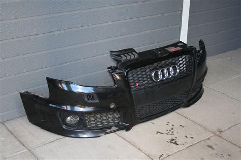 2008 RS4 Complete Bumper Cover Black - AudiWorld Forums