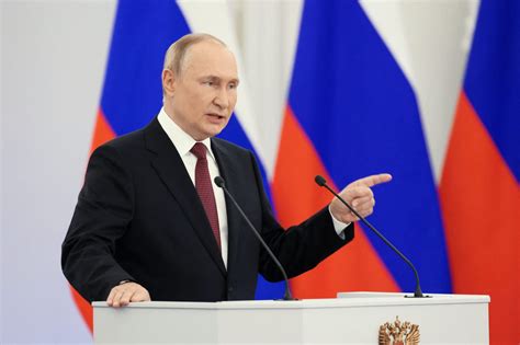 Putin denounces imperialism while annexing large swathes of Ukraine ...