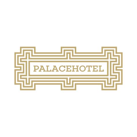 Palacehotel - Free geometric architecture logo - Roven Logos