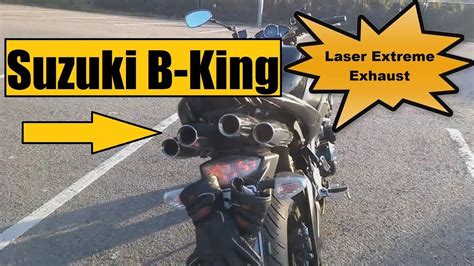 Suzuki B-King Best Exhaust Sound Compilation | Laser Extreme | Brock's ...