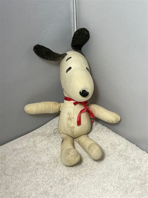 Vintage Snoopy Plush 1958 United Features | Etsy