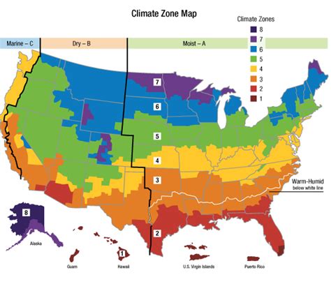 Insulation Climate Zone Map | Insulfoam