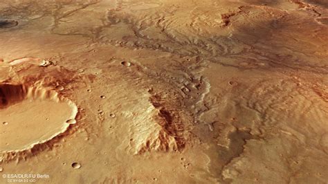 ESA - Signs of ancient flowing water on Mars