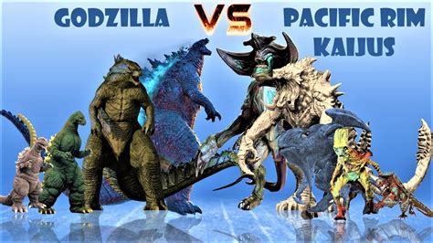 Godzilla Kaiju Size Comparison