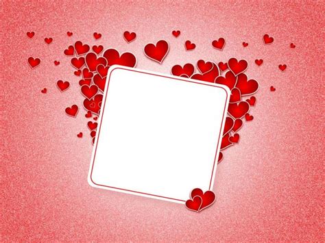 Heart Postcard Love PPT Clipart Backgrounds for Powerpoint Templates ...