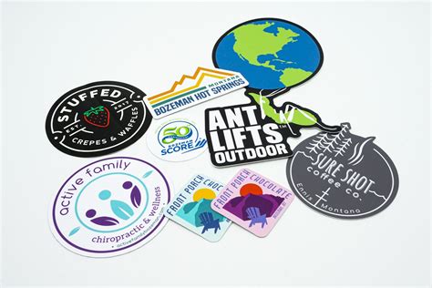 Custom Die-Cut Vinyl Stickers - Concept Design Studios, Bozeman Montana