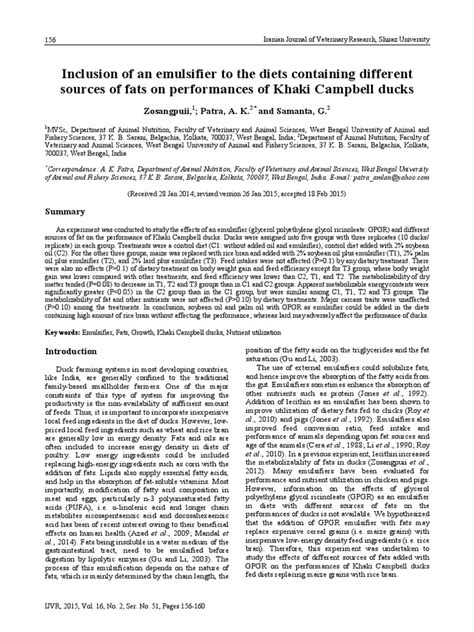 Milk Fever Control Principles - A Review | PDF | Fat | Soybean