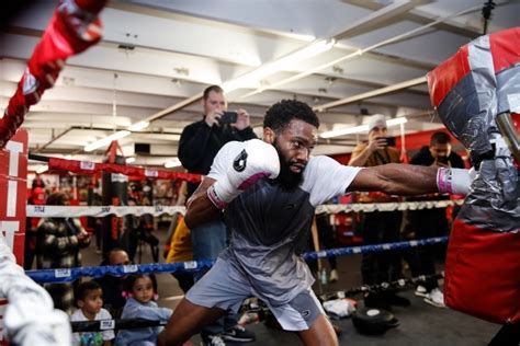 Photos: Jaron Ennis Putting in Work For IBF Interim-Title Clash ...