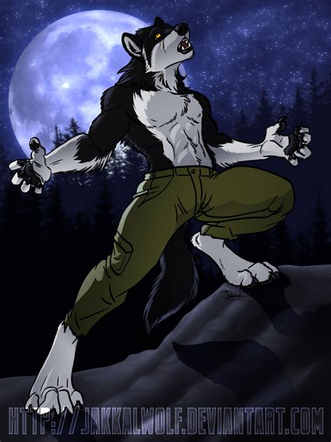 OSC: Howlin' good time by JakkalWolf on @DeviantArt | Werewolf art ...