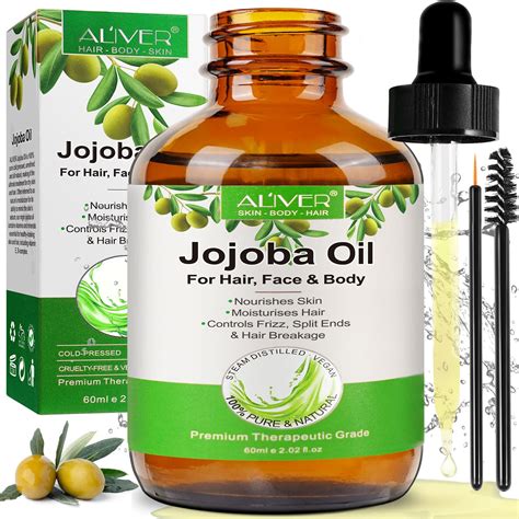 Multipurpose Jojoba Oil for Hair Growth Nourish the Scalp Promote Hair ...