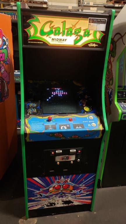 GALAGA ORIGINAL UPRIGHT ARCADE GAME MIDWAY