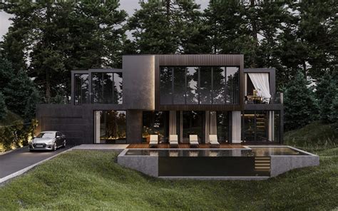 20 Modern Black Exterior House Ideas