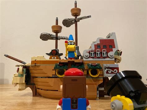 We Build the LEGO Super Mario: Bowser's Airship, Which Triggered a ...