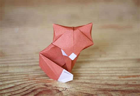 Another origami fox | How About Orange