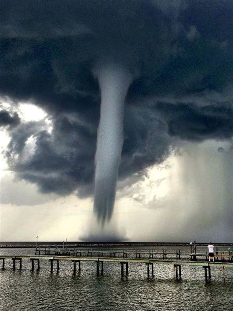 Waterspout Tornado In Water - img-weed