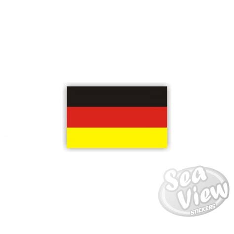 German Flag Sticker