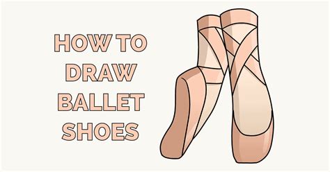 How To Draw Pointe Shoes Step By Step You quickly discovered that ...