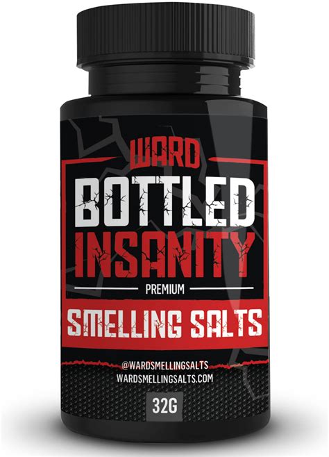 Buy Ward Smelling Salts - Bottled Insanity - Insanely Strong Ammonia ...