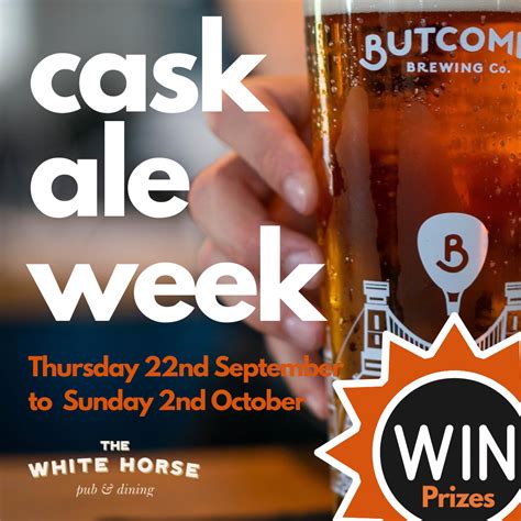 Cask Ale Week 2022 - The White Horse - Buckover