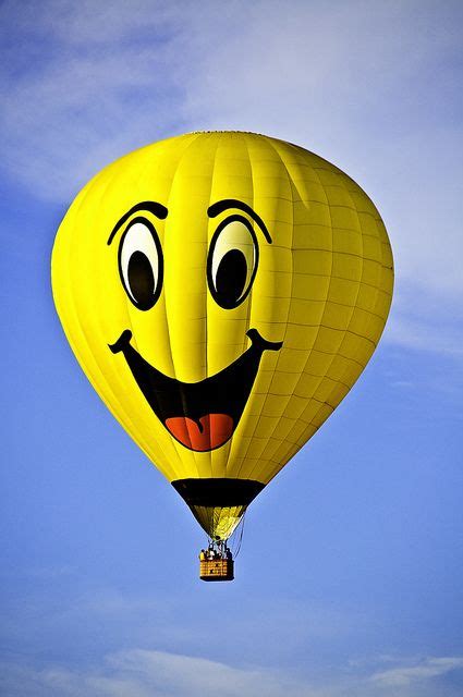 Smiley Hot Air Balloon, Readington, NJ Balloons And More, Big Balloons ...