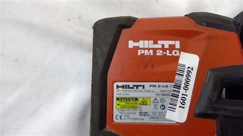 Hilti Laser Level Projector, PM 2-LG | Property Room