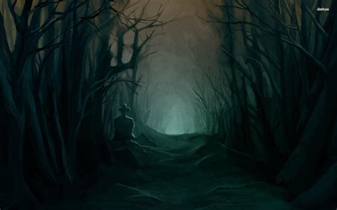 Anime Dark Forest Wallpapers - Top Free Anime Dark Forest Backgrounds ...