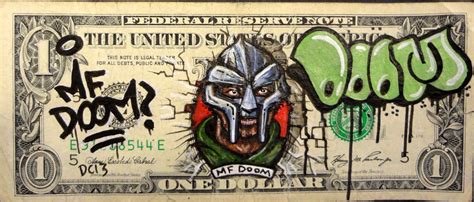 The Art of Donovan Clark: MF DOOM MONEY ART by Donovan Clark Graffiti ...