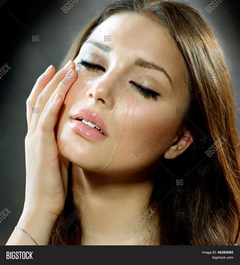 Crying Woman. Beauty Girl Crying. Image & Photo | Bigstock